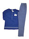 Lydia Creations Set Pijamale pentru Femei Blue