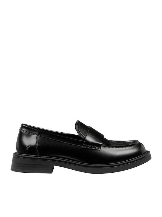 Windsor Smith Yesterday Women's Moccasins in Black Colour