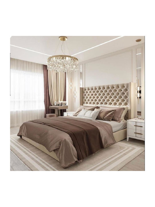 Richmond Doppelbett Bezugsstoff Beige Für Matra...
