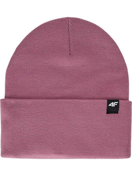 Beanie Beanie Knitted in Pink color