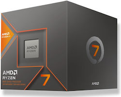 CPU CPU AMD Ryzen 7 7700X AMD Ryzen 7 7700X 4.5GHz Procesor cu 8 nuclee pentru Socket AM5