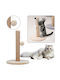 Lean Toys Scratching Post Poles Brown 40x30cm