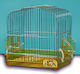 Beta Mini Vogelkäfig Nikel 29x19x27cm