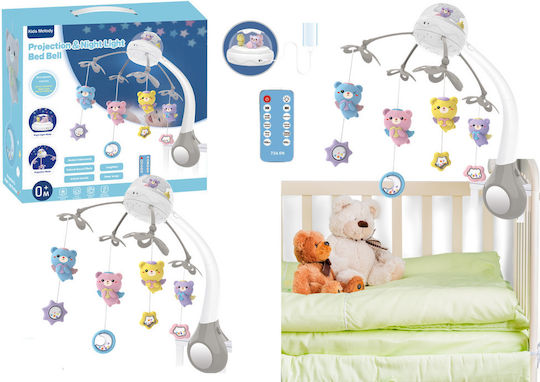 Lean Toys Mobile für Kinderbett mit Projektor für 0++ Monate