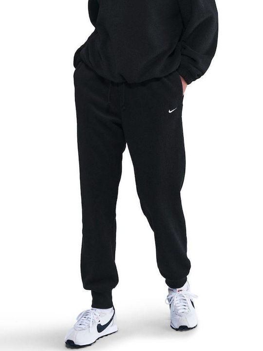 Sweatpants Jogger Fleece Black / Sail