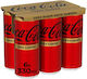 Coca-Cola Cola με Ανθρακικό, Χωρίς Ζάχαρη 6x330ml
