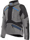 Dainese Gullfoss Мъжко Мотоциклетно яке Водоустойчив Gargoyle/Black/Blue