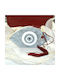 LiebeQueen de birou Amulet Ochi Burgundy din Lemn 1buc