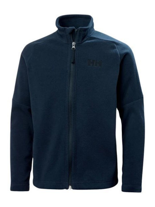 Helly Hansen Kinderstrickjacke Fleece Marinebla...