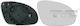Mirror Glass Exterior Rearview Mirror Tyc 337-0093-1