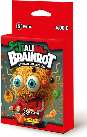 Panini Stickers Skifidol Brainrot Booster Box 5 Packs Italian Version |  Skroutz.mt