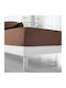 Isadore Lorraine Чаршаф Единично с Ластик 100x200+30см. Love Your Bed Chocola 101