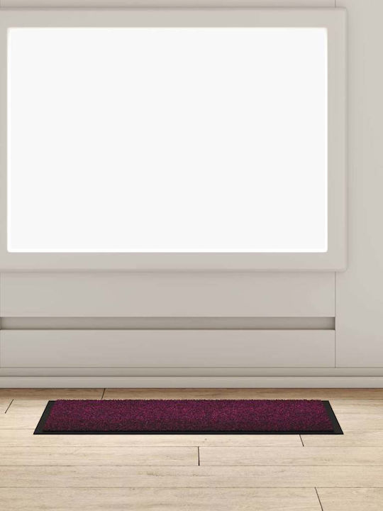 vidaXL Fußmatte Burgundisch 40x60cm