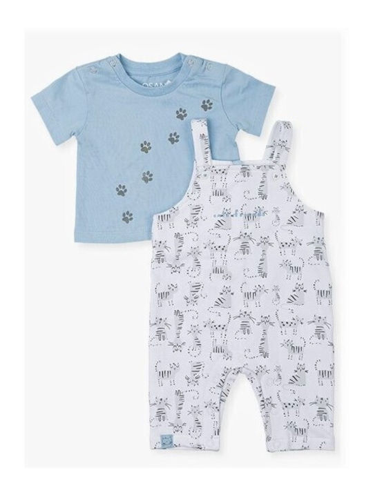 Kinder-Set mit Hose Winter 2Stück Weiß