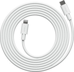 Бързозареждащ Кабел За Данни Usb-c/lightning Apple Avolt X Martinelli Luce 2 Метра Бял Бързозареждащ Кабел За Данни Usb-c/lightning Apple Avolt X Martinelli Luce 2 Метра Бял
