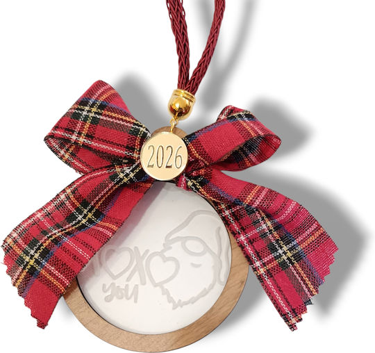 Hanging Wooden Home Lucky Charm Hanging Wooden Home Lucky Charm