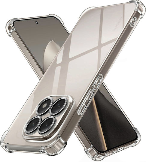 Techsuit Umschlag Rückseite Silikon Transparent (Xiaomi 15T)