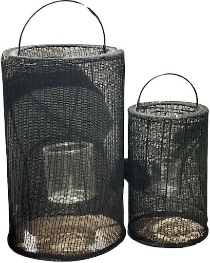 Set Felinare Negre 2buc