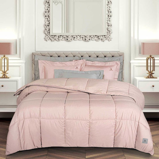 Greenwich Polo Club Πάπλωμα Μονό με Γέμιση Microfiber 160x240εκ. 4444 Pink 550 GSM 10.5 togs