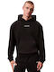 Sweatshirt with Hood Black