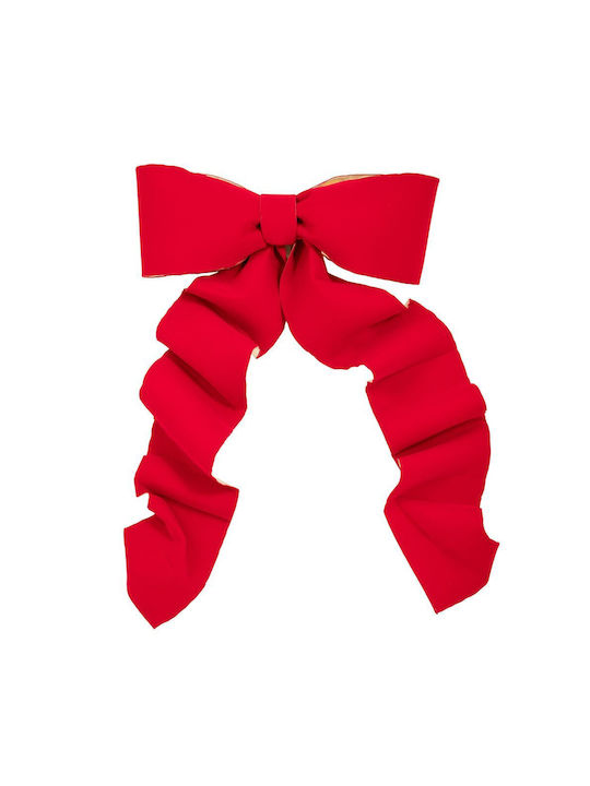 Weihnachtsbaumschmuck Moni-Optik Velours Aa Loneta Folie 46cmx9m Rot-Gold 20119