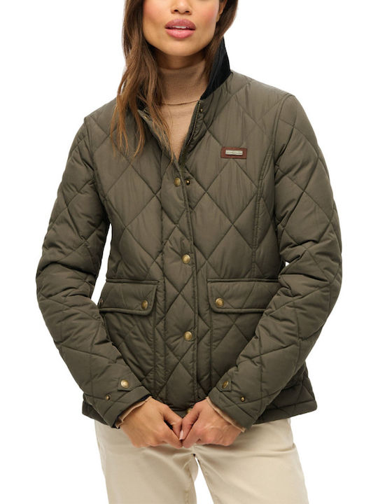 Women's Lifestyle Jacket for Winter Khaki
