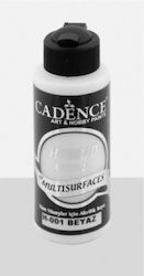 Υβριδικό Ακρυλικό 120ml Cadence Η001 Λευκό
