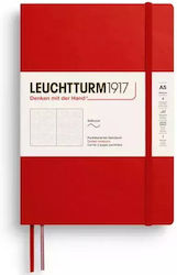 Leuchtturm1917 Caiet L A5 Jurnal Bullet Roșu