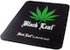 Black Leaf Rolling Tray Μαύρο