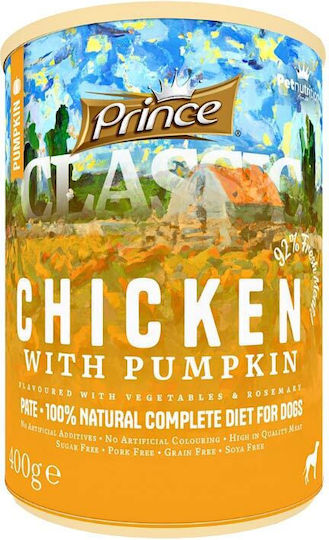 Prince Premium Classic Wet Food Dogs with Chicken 400gr