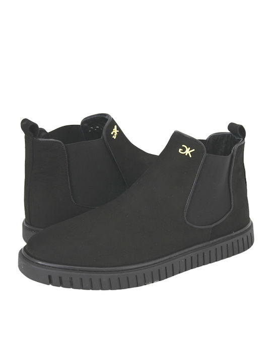 GK Uomo Black Men's Boots