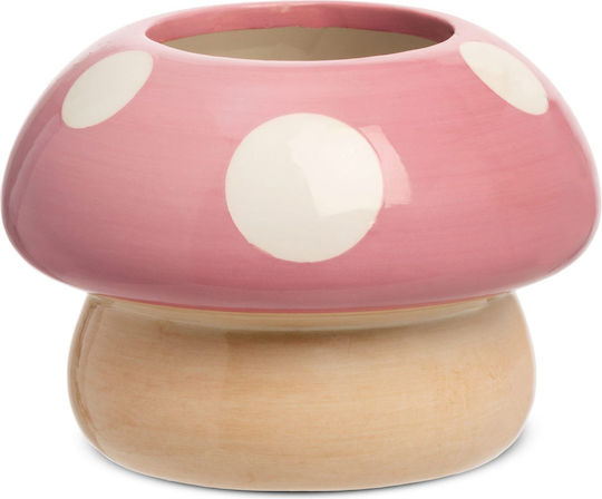 Fankon Flowers Planter Ceramic Pink 14x10cm.