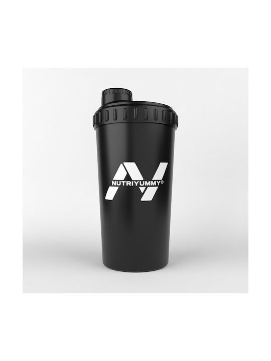 Nutriyummy Shaker Protein 700ml Kunststoff Schwarz