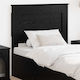 vidaXL Wooden Bed Headboard Black 90x100cm