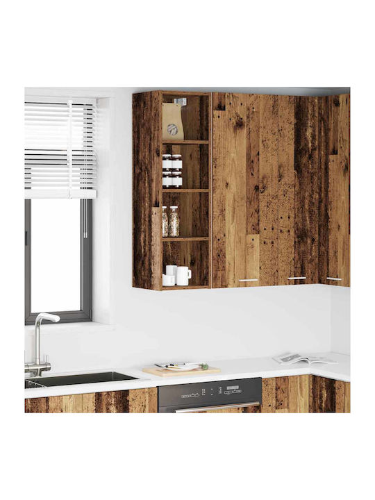 Cabinet Wall Old Wood 30x29.5x100cm