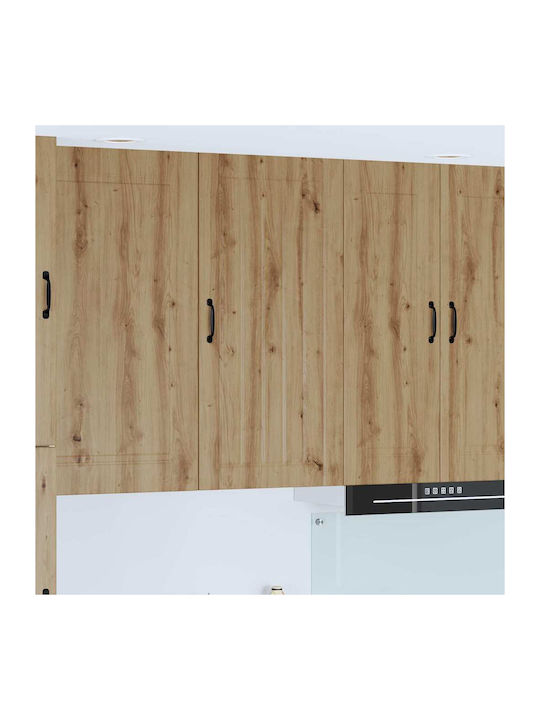 Ντουλάπι Κρεμαστό Μαύρο 50x31x100εκ.