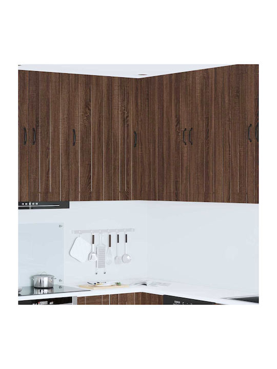 Cabinet Wall Brown 57x57x100cm