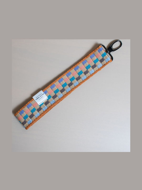 Key Chain Patch Μπεζ Μπεζ