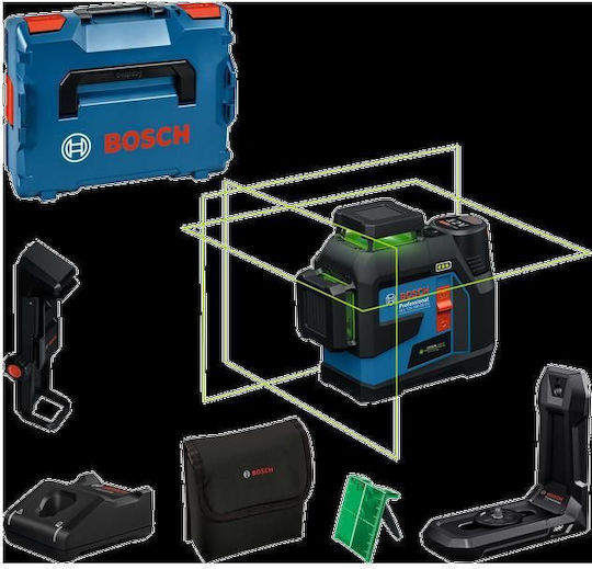 Bosch GLL 12V-100-33 CG Linear Laser Level Green Beam with Working Range 100m