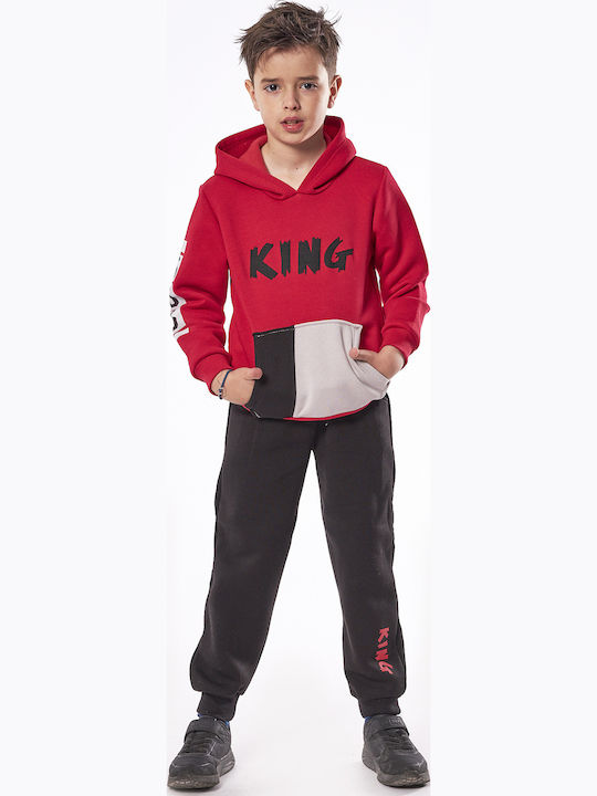 Kids' Set with Pants Winter 2pcs Red