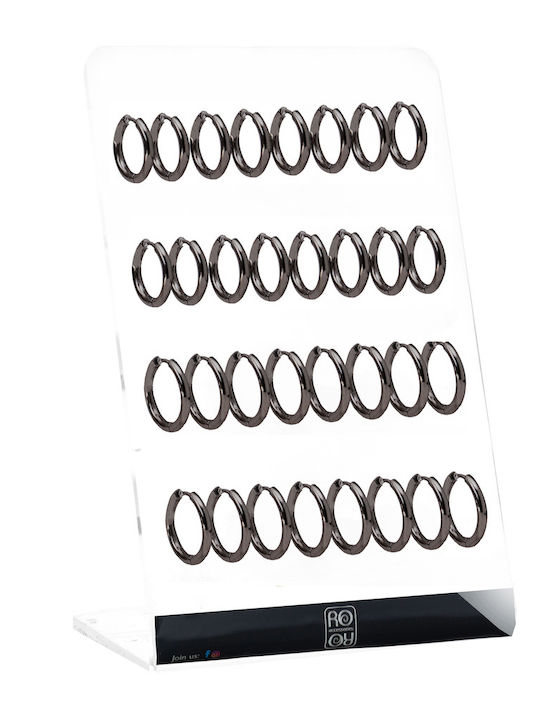 Ro-Ro Accessories Earrings Hoops made of Steel