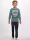 Kinderhemd Langarm Green Lover