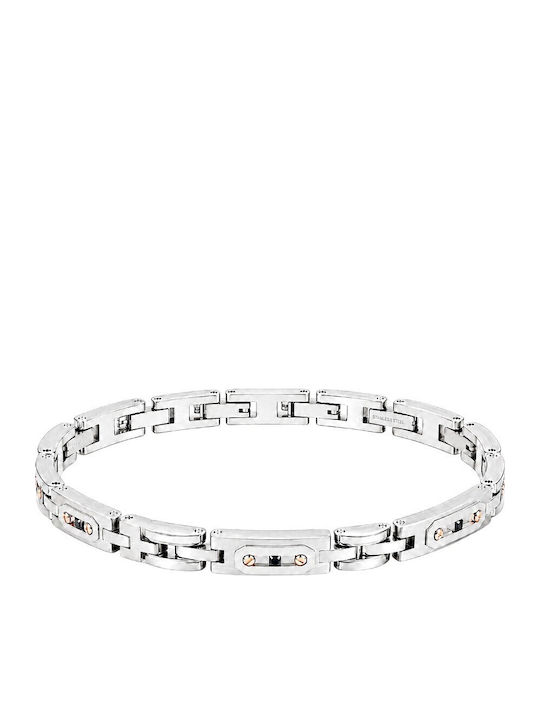Rosso Amante Men's Bracelet made of Steel