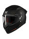Axxis Fenix Α1 Matt Black Κράνος Μηχανής Full Face DOT / ECE 22.06 με Sunvisor