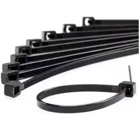 Cable Ties Tie Wrap 7x450 Mm Black 50 Pieces