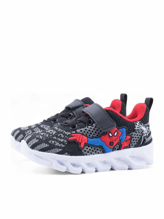 Kids Sneakers with Lights Black
