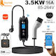 Feyree Portable Single Phase 3.5kW Charging Station with Built-in Cable Type 2