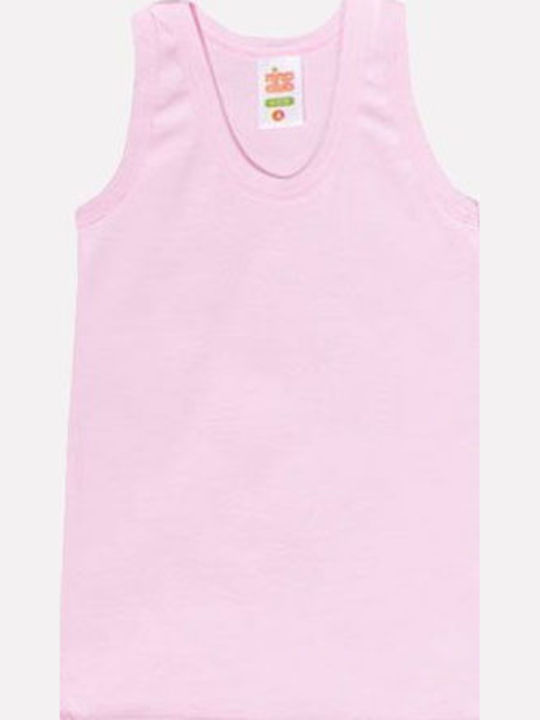 Nina Club Παιδικό Φανελάκι Αμάνικο Ροζ