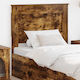 vidaXL Wooden Bed Headboard Smoky Oak 90x100cm