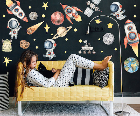 Kinder Wandsticker Wand 85x150cm